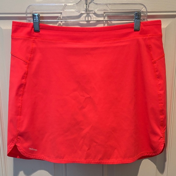 adidas Dresses & Skirts - Adidas Fiery Red Sports Skirt